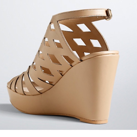 Torrid Nude Strappy Wedges- 12W - Picture 6 of 6
